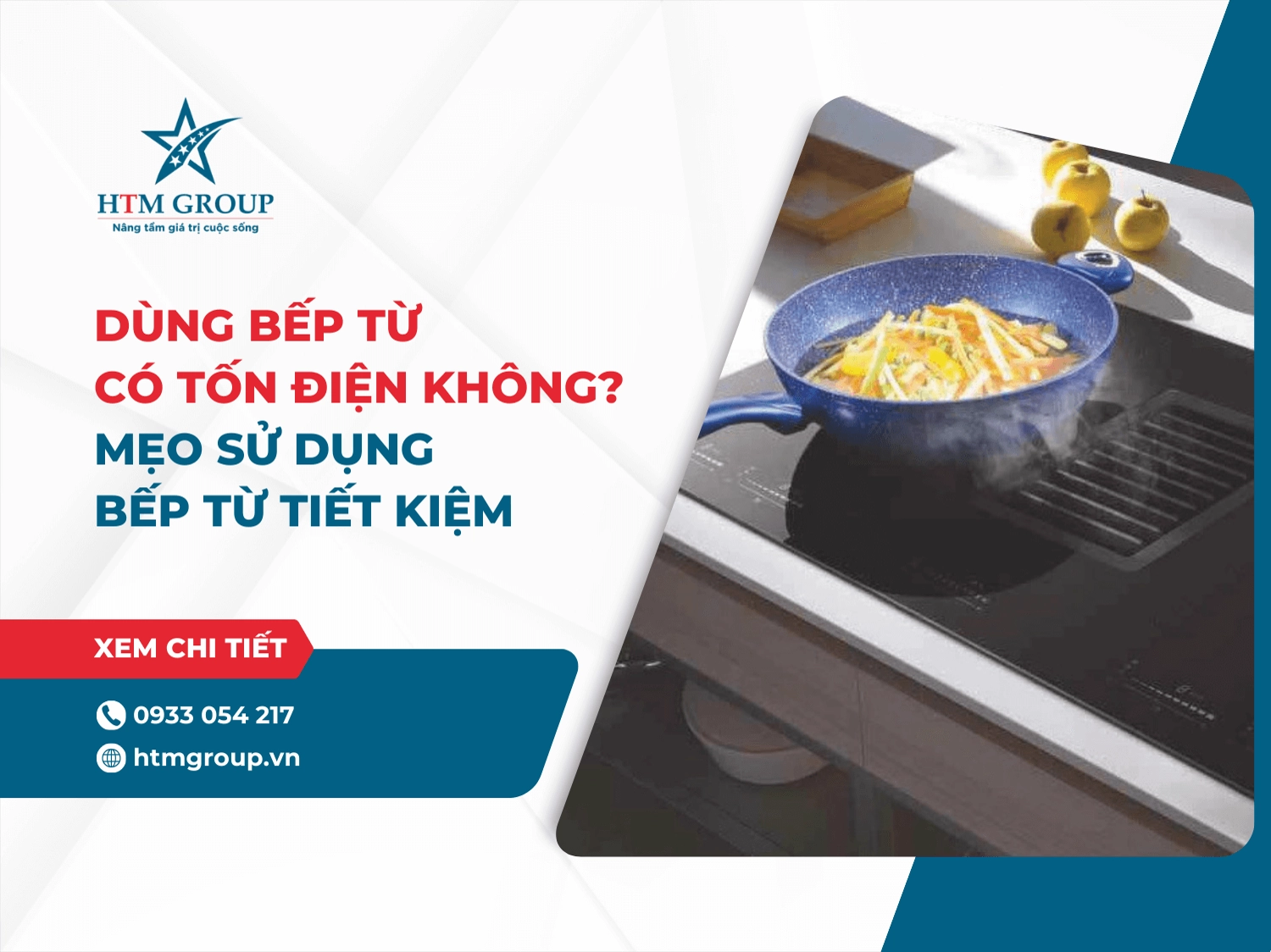 Dùng bếp từ có tốn điện không? Mẹo sử dụng bếp tiết kiệm