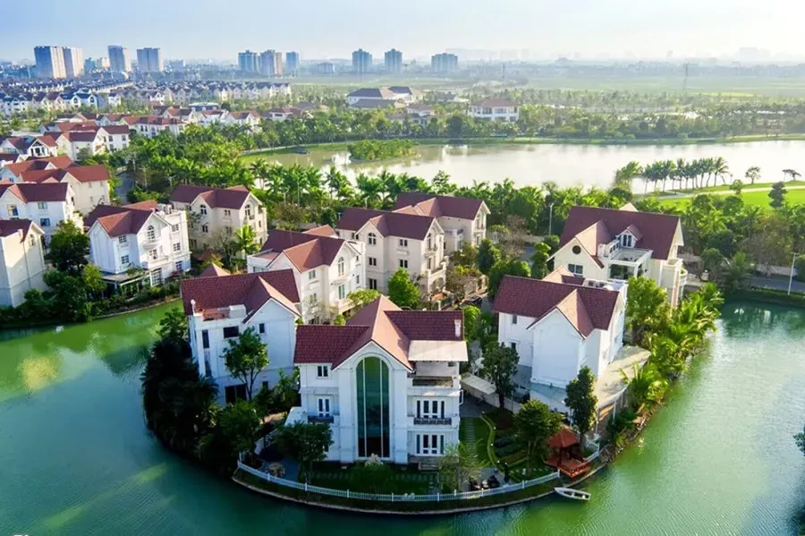 Dự án cung cấp đá Phutai Quartz cho khu biệt thự cao cấp tại Vinhomes Riverside, Hà Nội