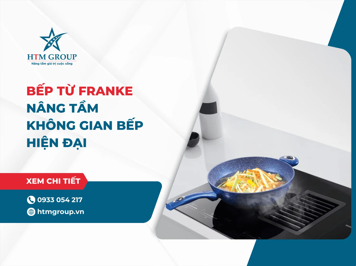 Bếp từ Franke - Nâng tầm không gian bếp hiện đại