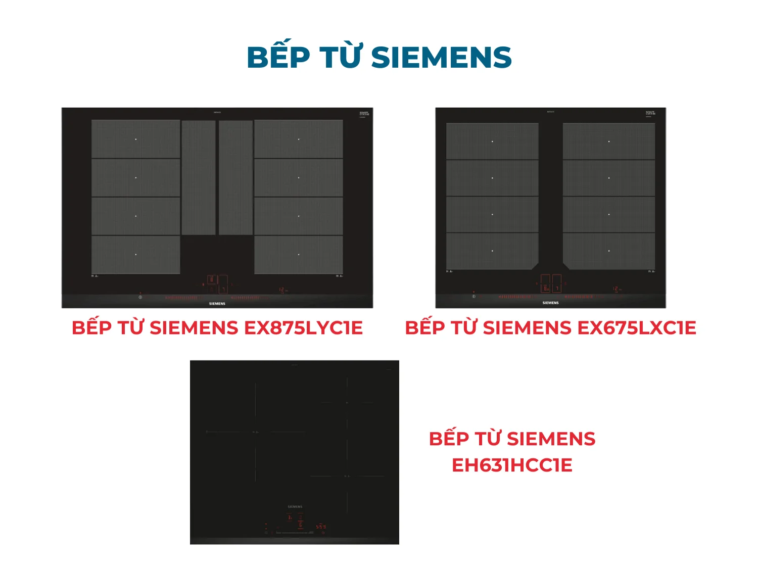 Bếp từ Siemens