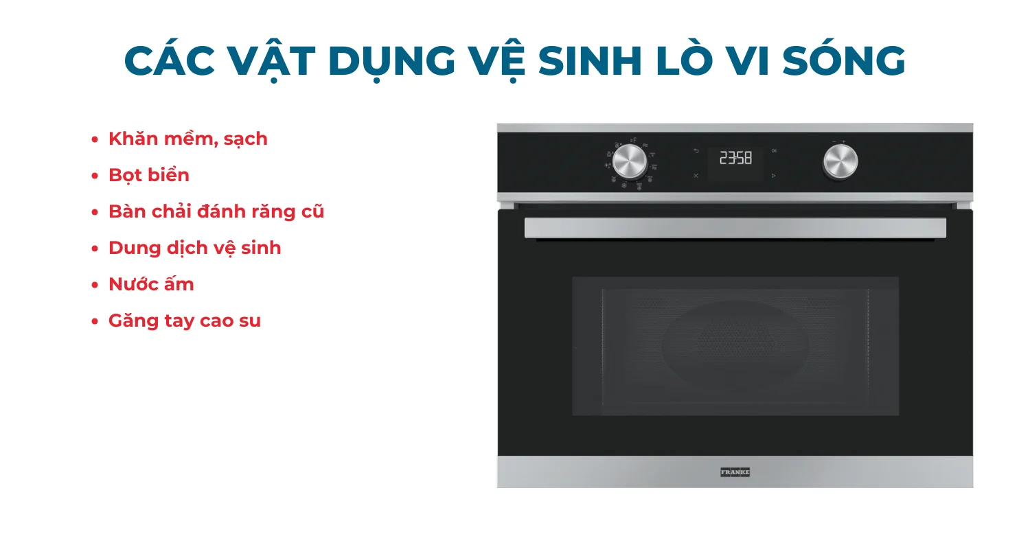 Các vật dụng cần chuẩn bị