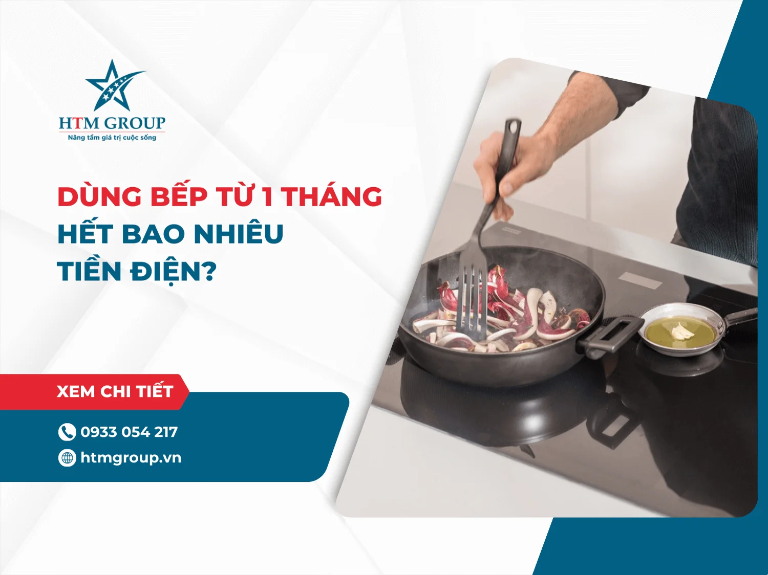 Dùng bếp từ 1 tháng hết bao nhiêu tiền điện?