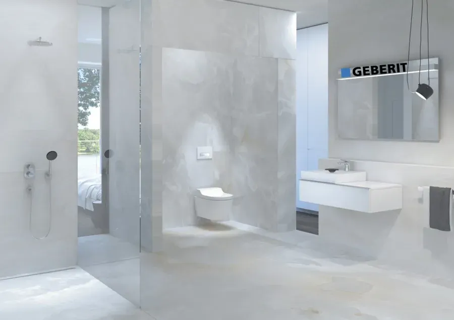 Geberit cũng được biết đến với các sản phẩm tiên tiến, giúp tiết kiệm nước và tối ưu hóa khả năng hoạt động của các hệ thống vệ sinh.