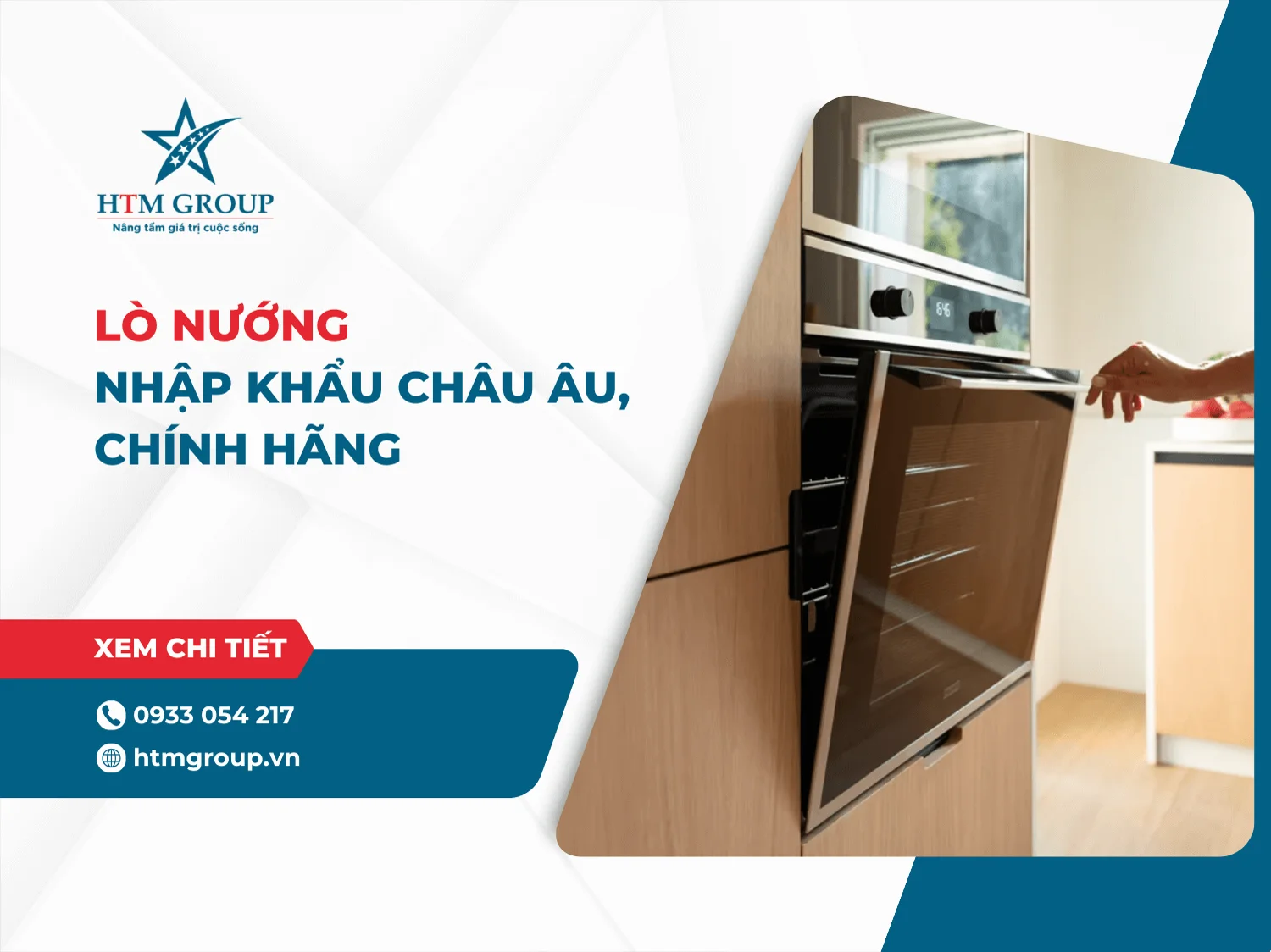 Lò nướng nhập khẩu châu Âu, chính hãng, chất lượng - HTM Group