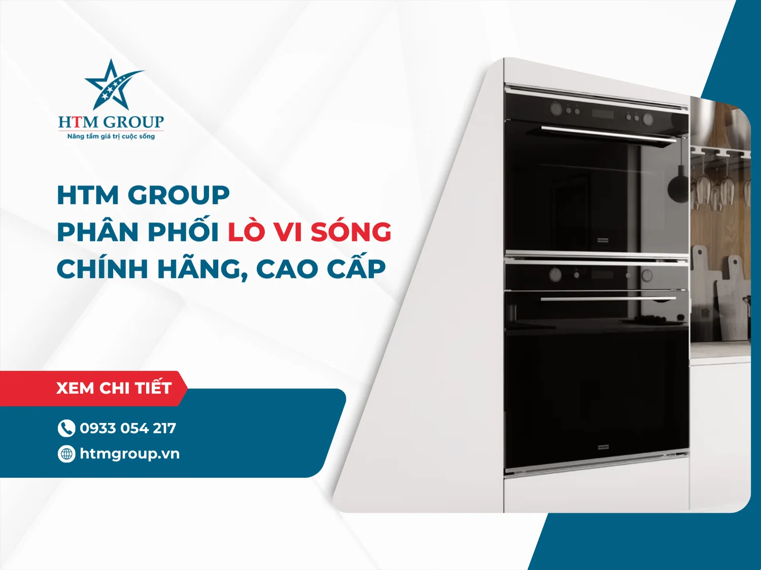 HTM Group phân phối lò vi sóng chính hãng, cao cấp