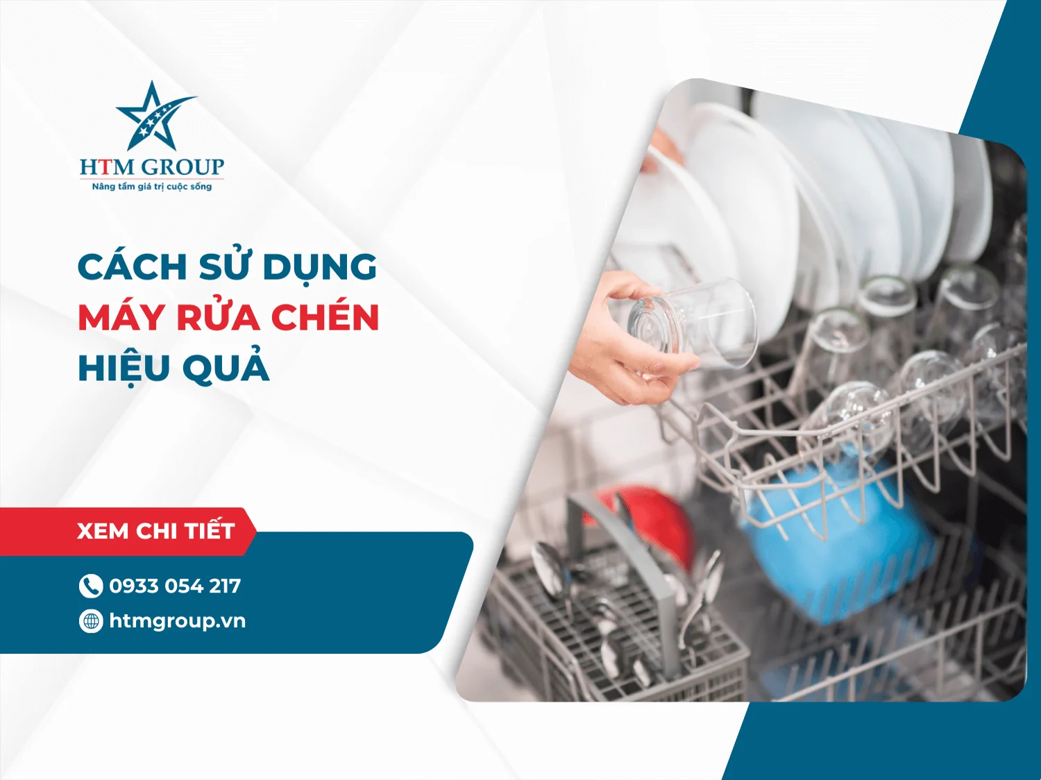 Hướng dẫn cách sử dụng máy rửa chén hiệu quả