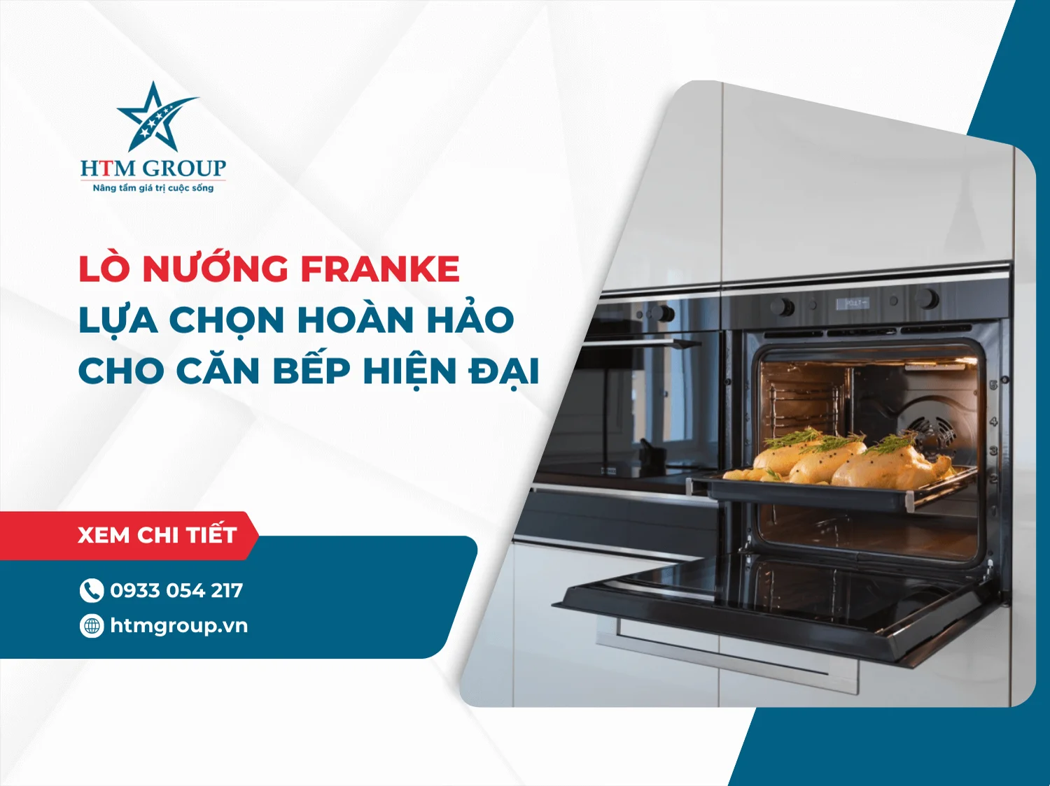 Lò nướng FRANKE - Lựa chọn hoàn hảo cho căn bếp hiện đại