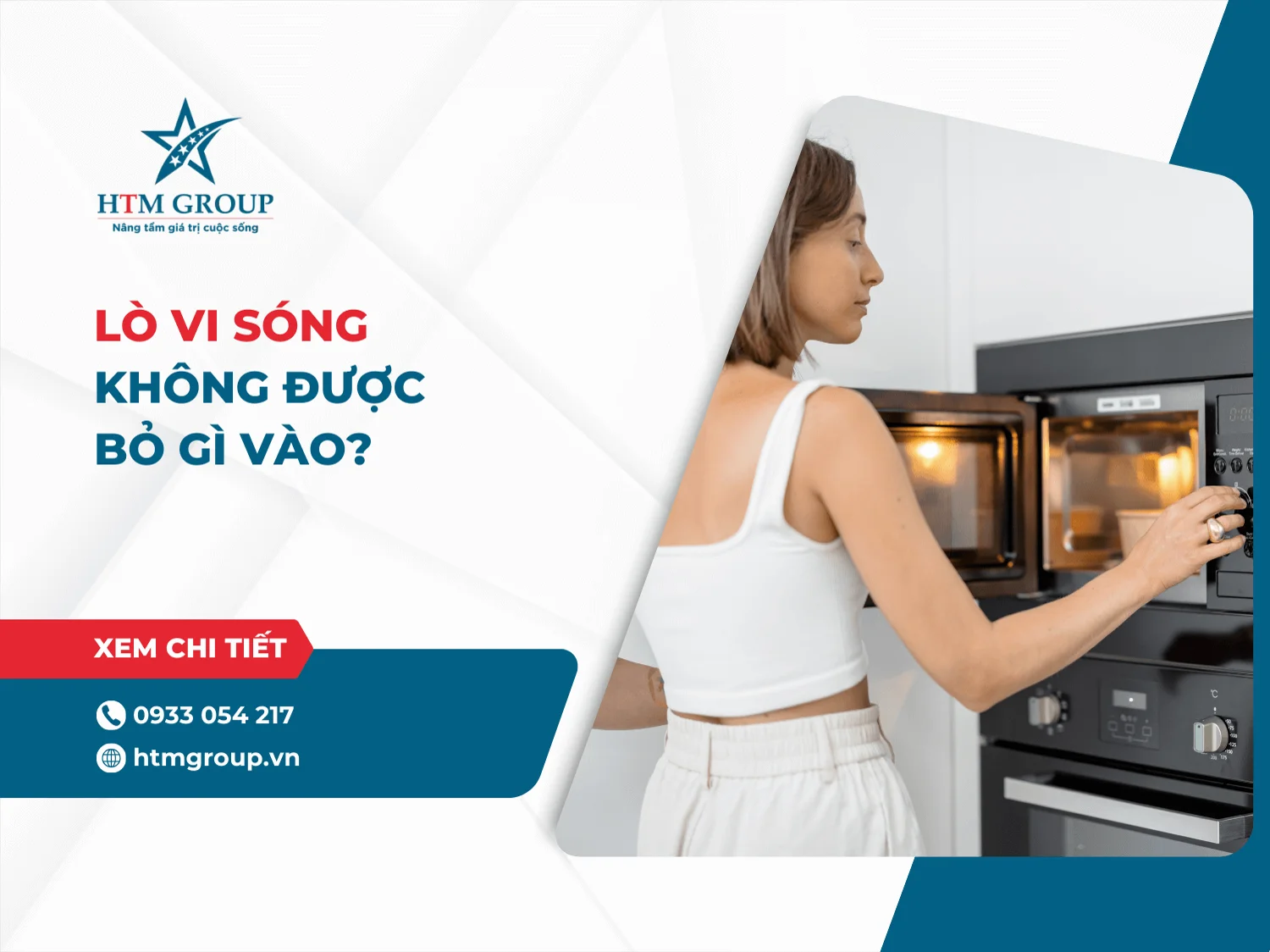 Lò vi sóng không được bỏ gì vào?