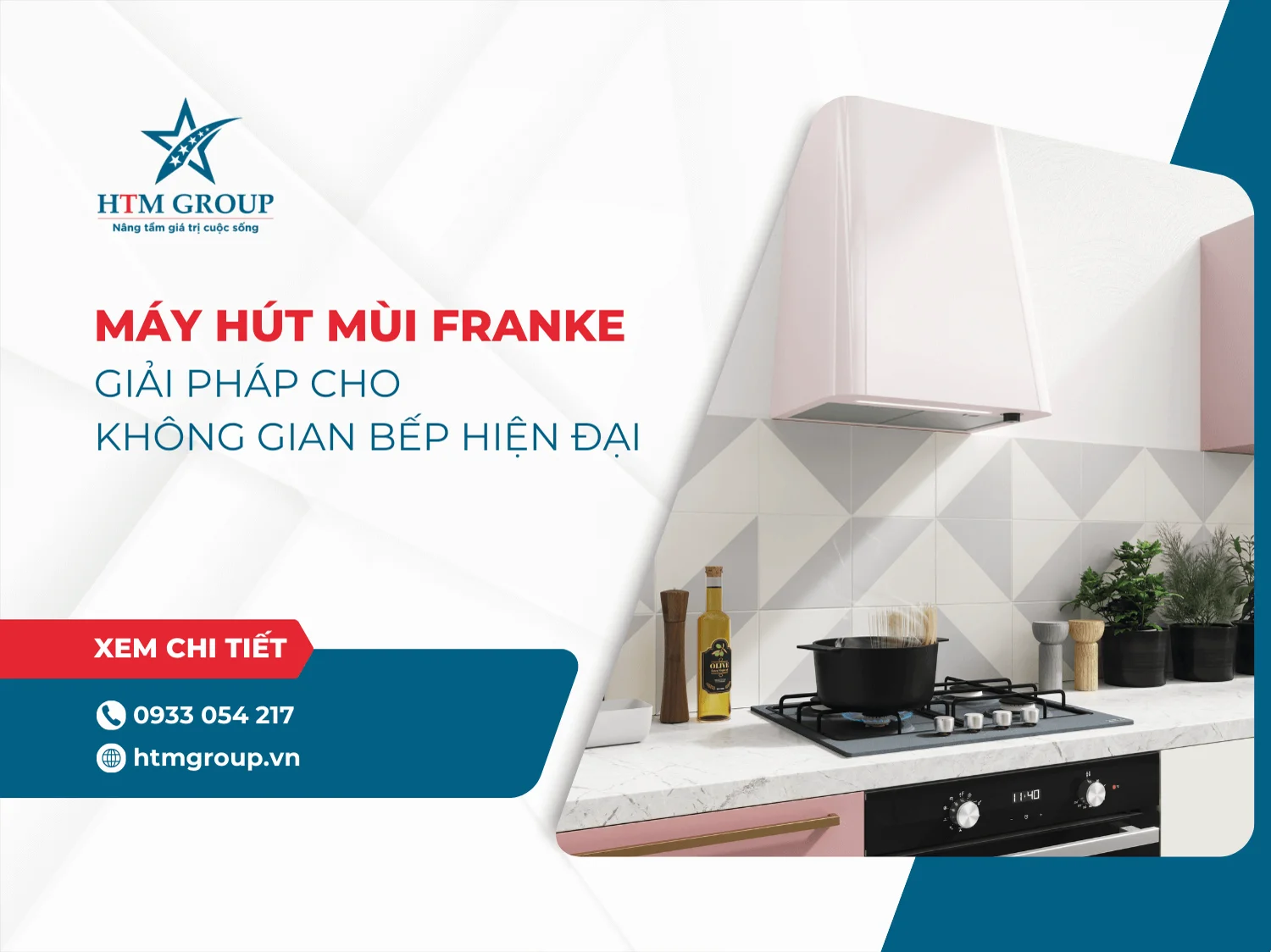 Máy hút mùi Franke - Giải pháp hoàn hảo cho không gian bếp hiện đại