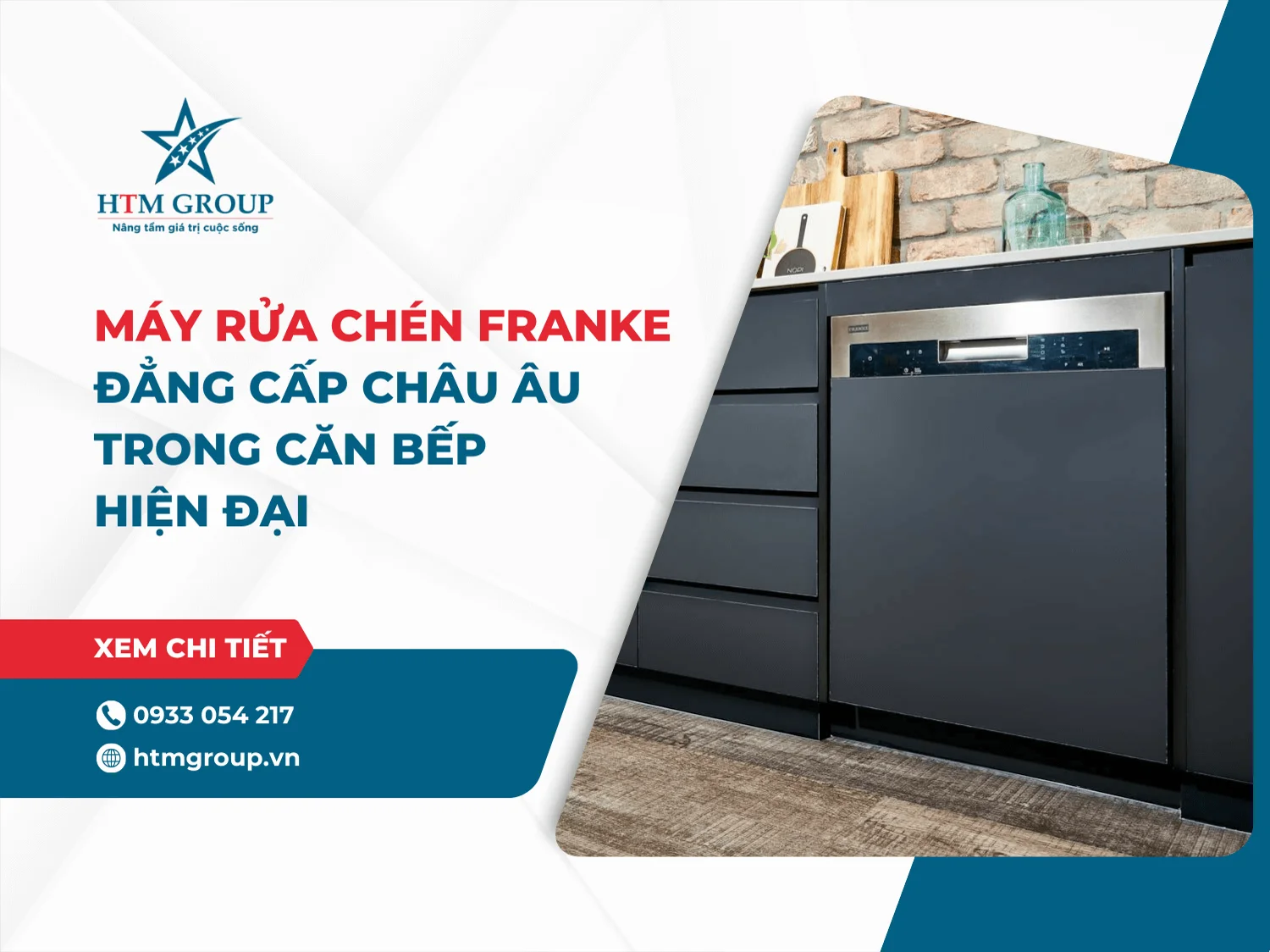 Máy rửa chén Franke: Đẳng cấp Châu Âu trong căn bếp hiện đại