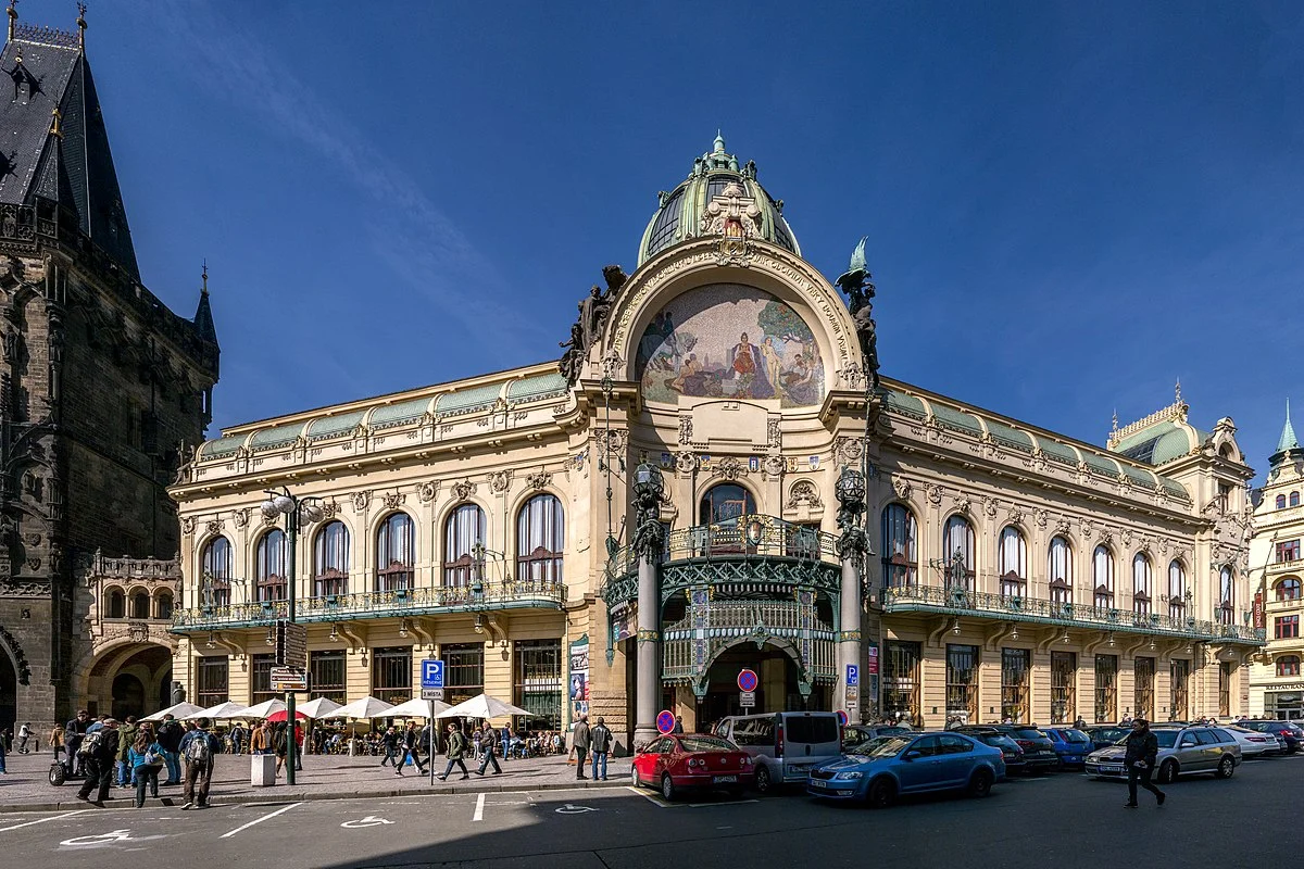 Municipal House in Prague - Czech Republic