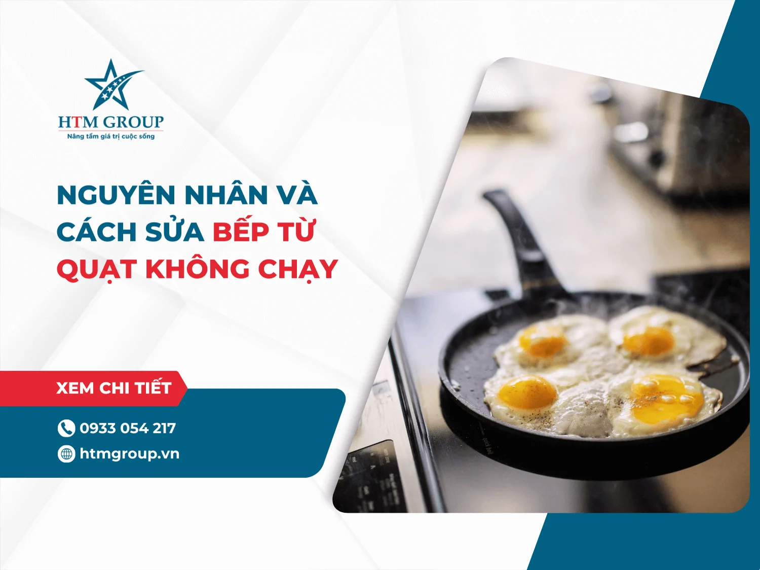 Nguyên nhân và cách sửa bếp từ quạt không chạy