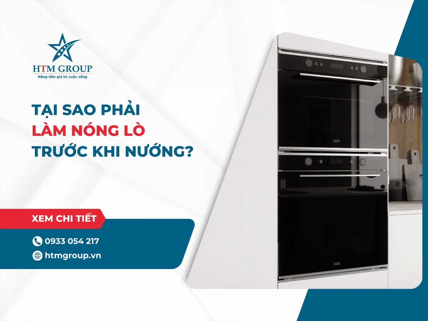 Tại sao phải làm nóng lò trước khi nướng?