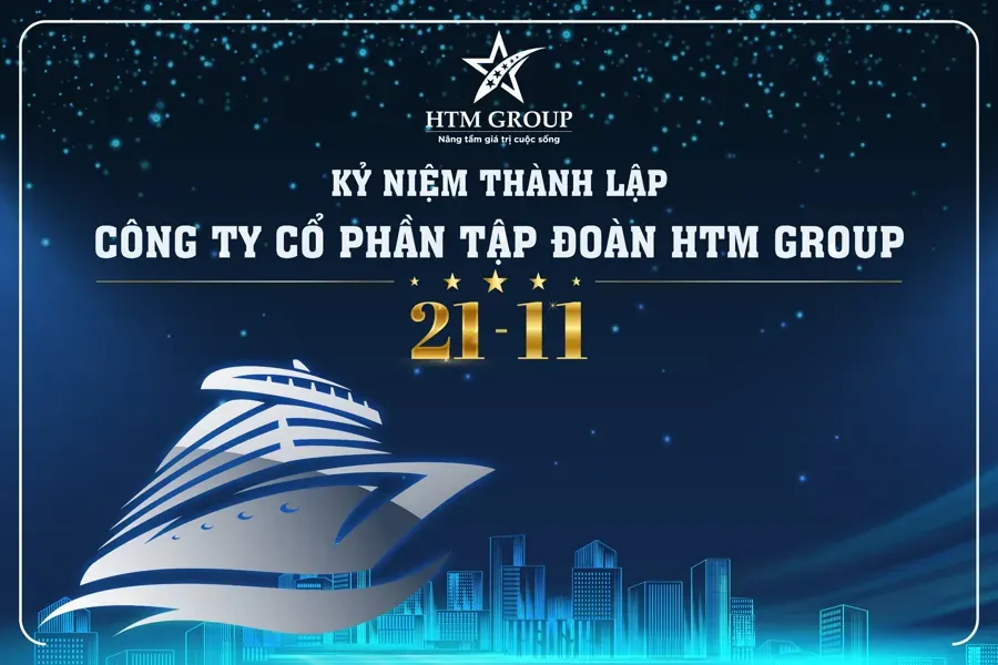 Mừng ngày thành lập công ty Cổ Phần Tập Đoàn HTM 21/11